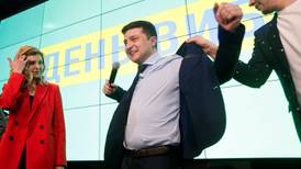 Ukrainian comedian likely to face president in election run-off