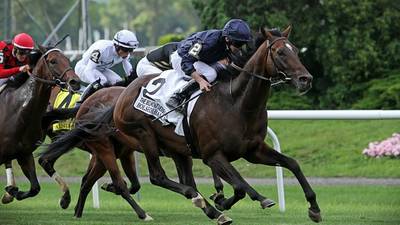 Bolshoi Ballet’s victory in Belmont Derby a fitting salute to sire Galileo’s passing