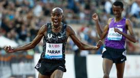 Mo Farah back with a bang as he takes 5,000m in Lausanne