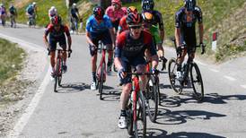 Eddie Dunbar up to seventh overall in the Tour of the Alps