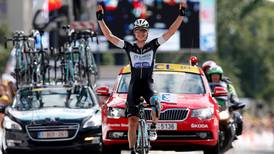 Tony Martin rewarded for brave break to secure maiden flat stage win