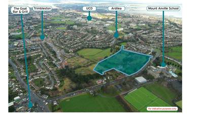 Top Mount Merrion site on the market for €23m
