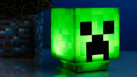 Minecraft Creeper light: a nice, shiny scare at bedtime